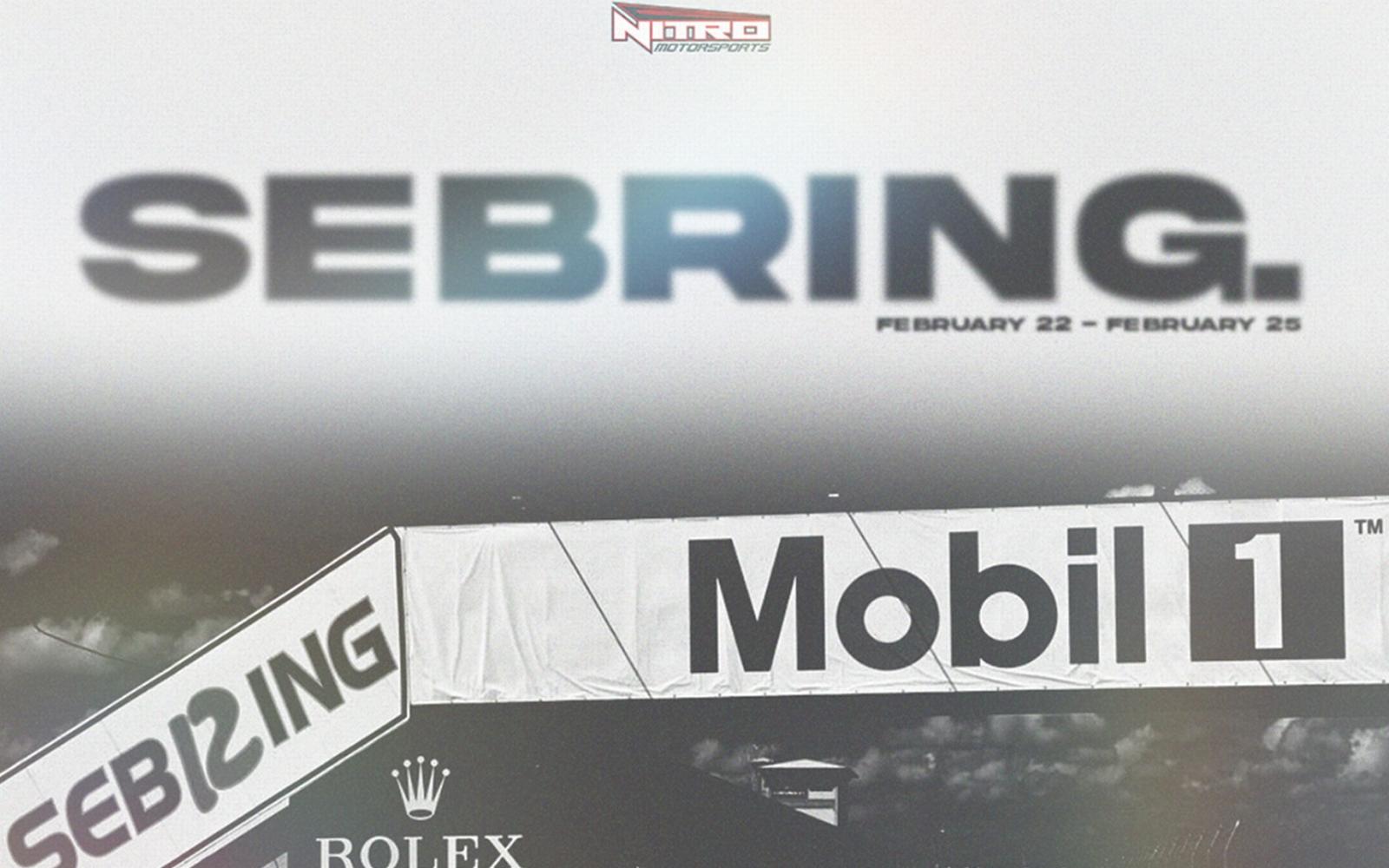 Nitro Motorsports to Make 2024 Debut at Sebring International Raceway with a Stellar Lineup of Drivers